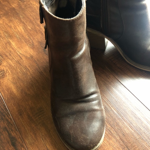 Maurices chocolate brown booties. - Picture 2 of 6